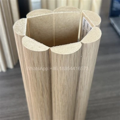 Panel MDF Hyblyg Cladin Pvc Flim Bendable Dodrefn Bwrdd Panel Hyblyg Meddal Dodrefn Moethus Tonnau Panel MDF Panel