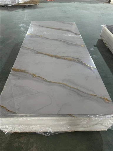 Bwrdd UV Taflen Marmor Pvc